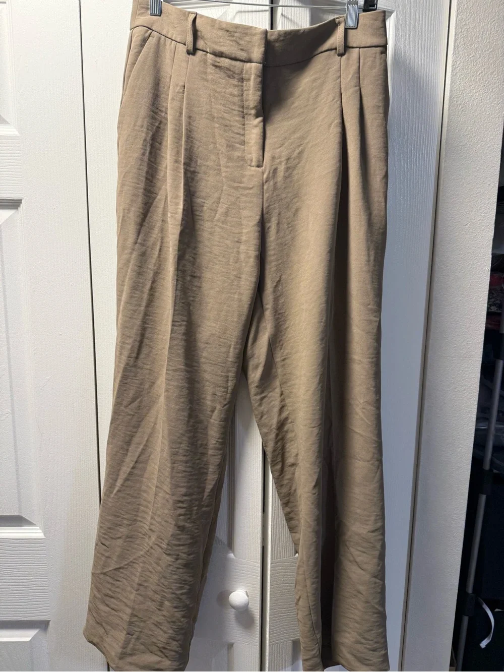 Christian Lacroix Men's Khaki Dress Chinos